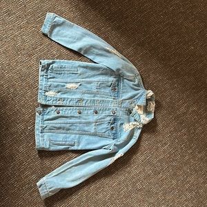 Distressed - styled Jean Jacket